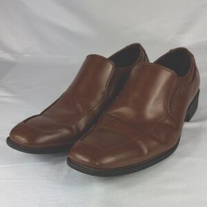 Apt. 9 | Shoes | Apt 9 Mens Brown Leather Slip On Loafers  display picture 1
